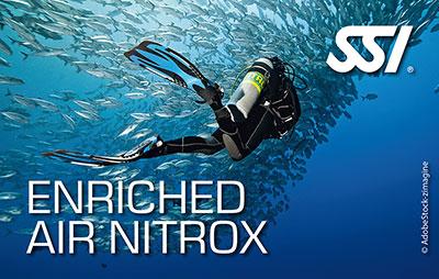 SSI Enriched Air Nitrox specialty—extend bottom time